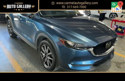 Blue 2018 Mazda CX-5 Touring for sale in Carmel, IN