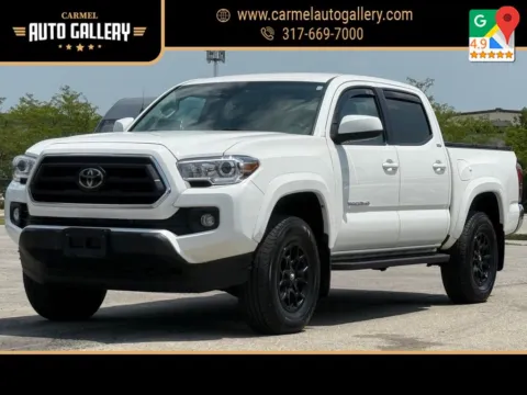White 2021 Toyota Tacoma SR5 for sale in Carmel, IN