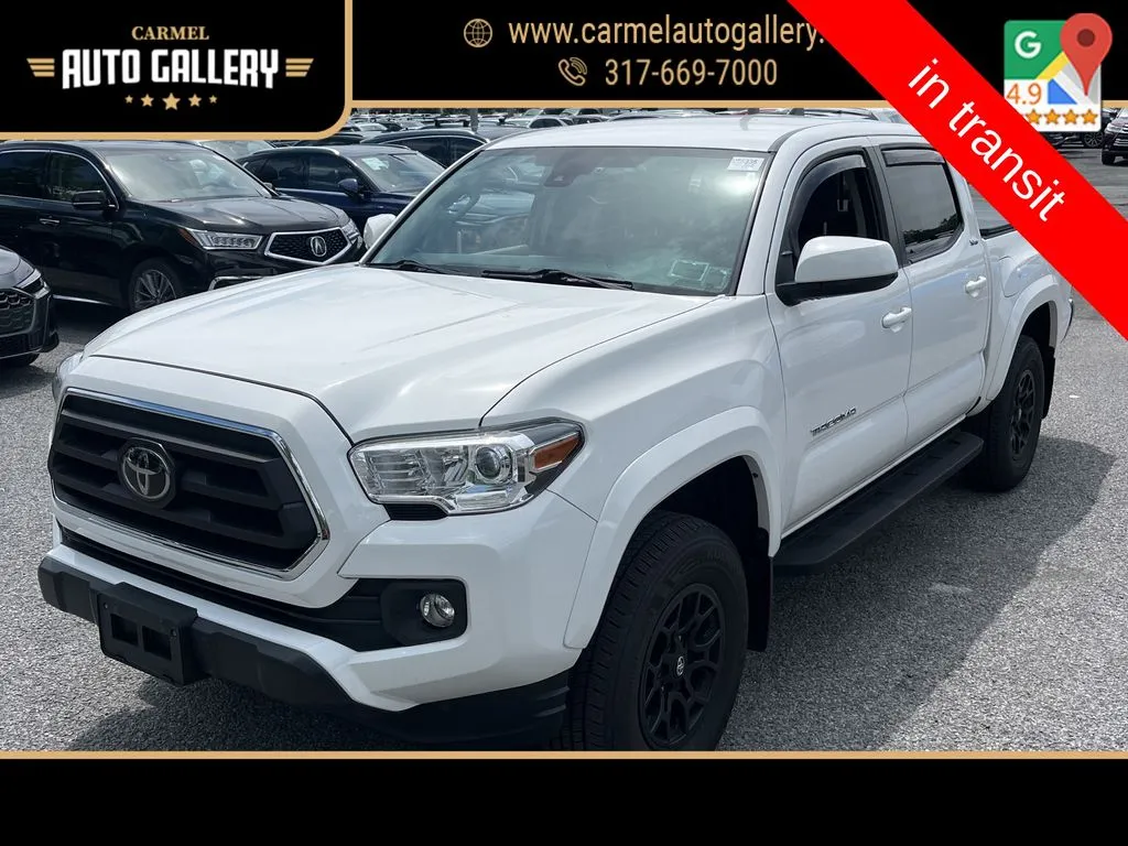 White 2021 Toyota Tacoma SR5 for sale in Carmel, IN