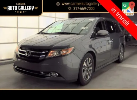 Silver 2016 Honda Odyssey Touring Elite for sale in Carmel, IN