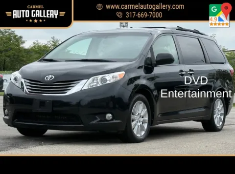 Black 2015 Toyota Sienna XLE Premium for sale in Carmel, IN