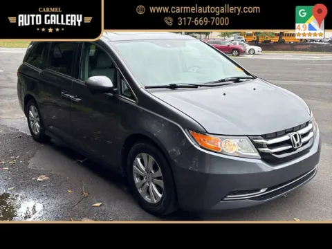Gray 2016 Honda Odyssey EX-L for sale in Carmel, IN