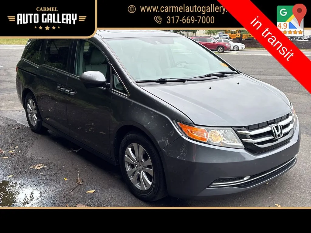 Gray 2016 Honda Odyssey EX-L for sale in Carmel, IN