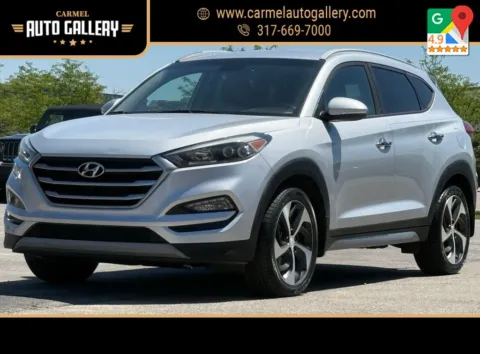 Silver 2017 Hyundai Tucson Limited for sale in Carmel, IN