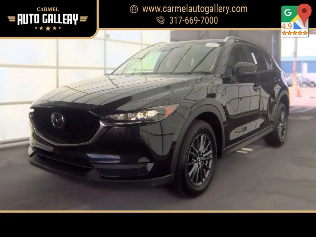 Black 2019 Mazda CX-5 Touring for sale in Carmel, IN