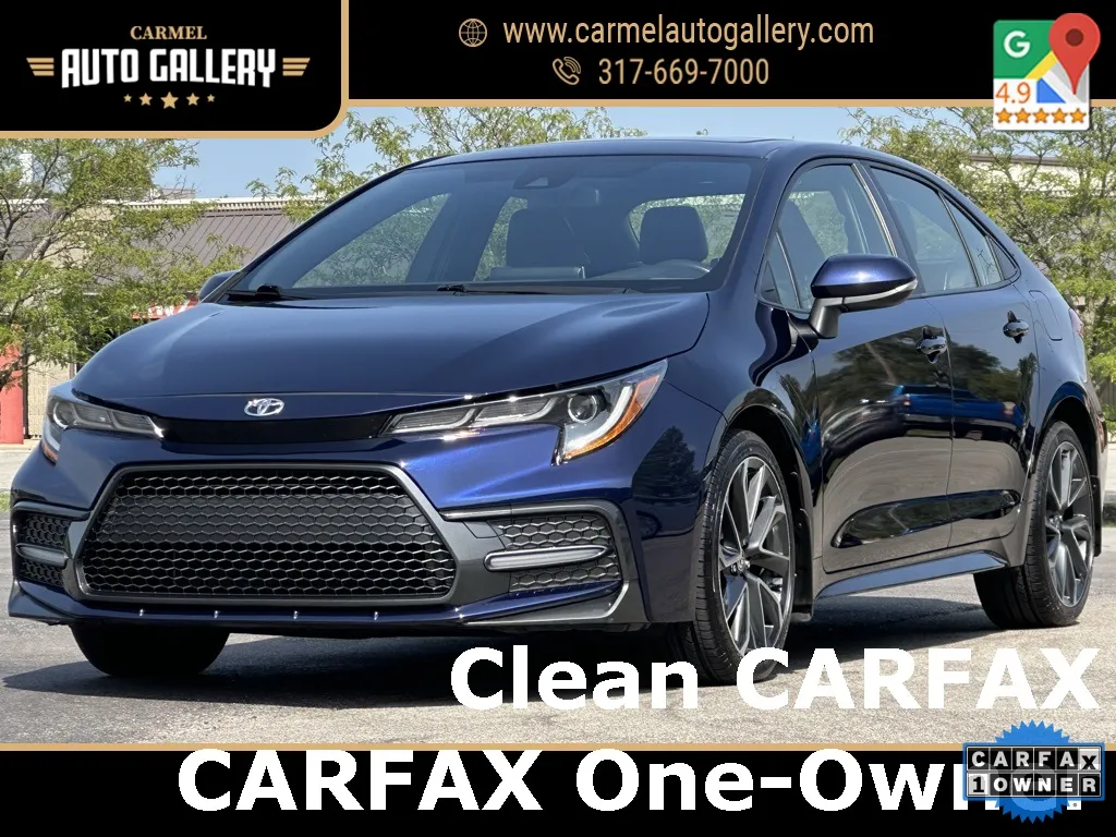 Used 2021 Toyota Corolla XSE for sale in Carmel, IN at Carmel Auto
