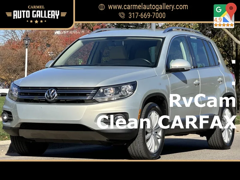 Silver 2014 Volkswagen Tiguan SE for sale in Carmel, IN