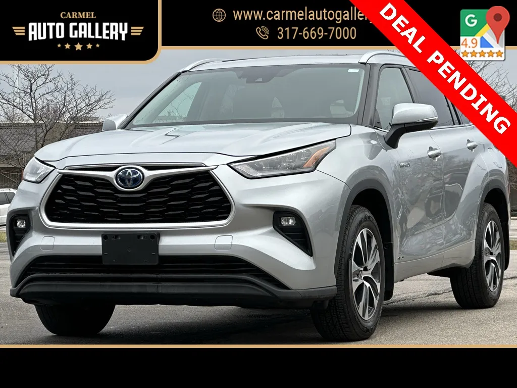 【新品、未使用】トヨトミ LC-L347 (クリスタルシルバー) Used 2020 Toyota Highlander Hybrid XLE for sale in Carmel, IN at