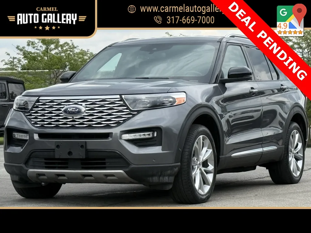 Used 2021 Ford Explorer Platinum for sale in Carmel, IN at Carmel