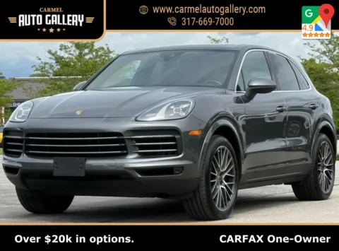 Gray 2021 Porsche Cayenne for sale in Carmel, IN