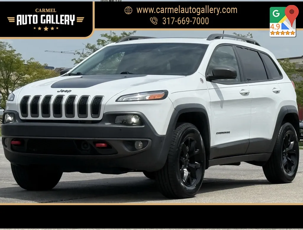 Used 2017 Jeep Cherokee Trailhawk for sale in Carmel, IN at Carmel