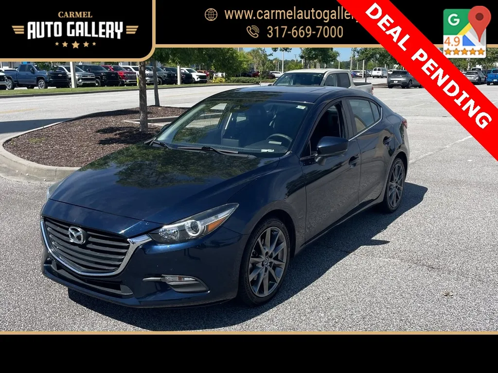 Blue 2018 Mazda Mazda3 Touring for sale in Carmel, IN