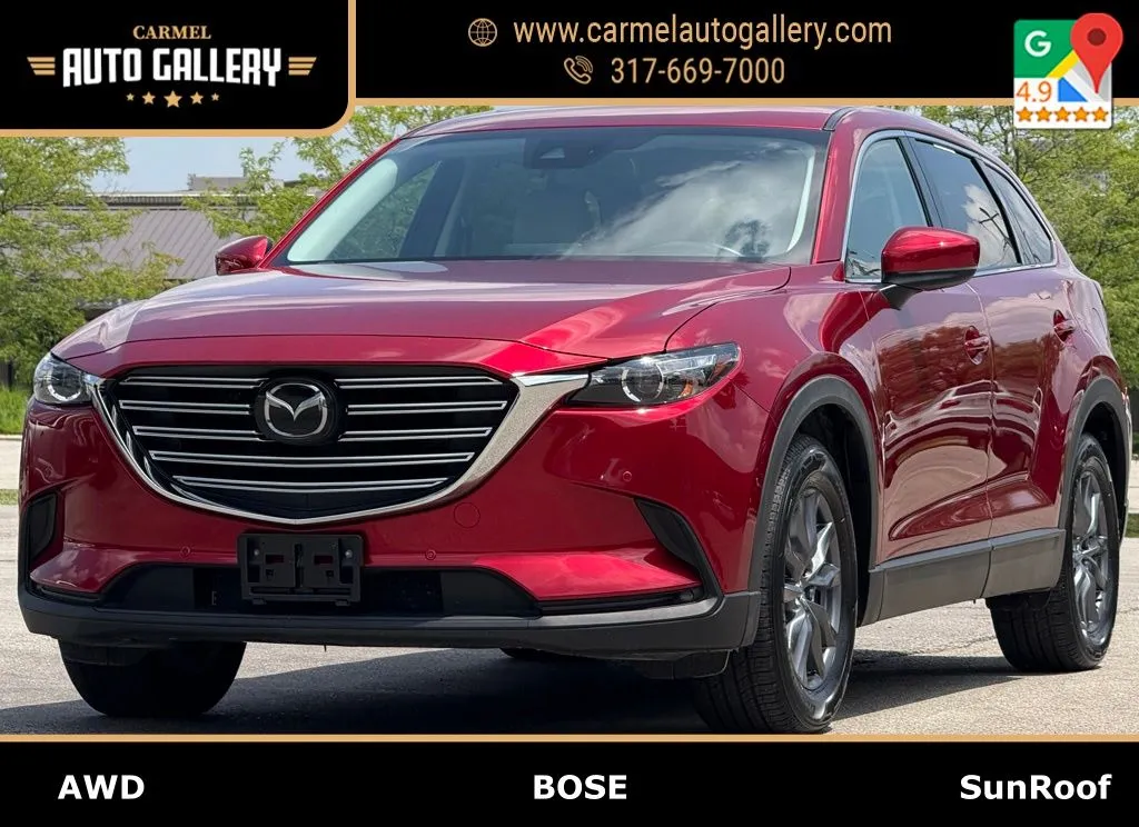 Red 2020 Mazda CX-9 Touring for sale in Carmel, IN