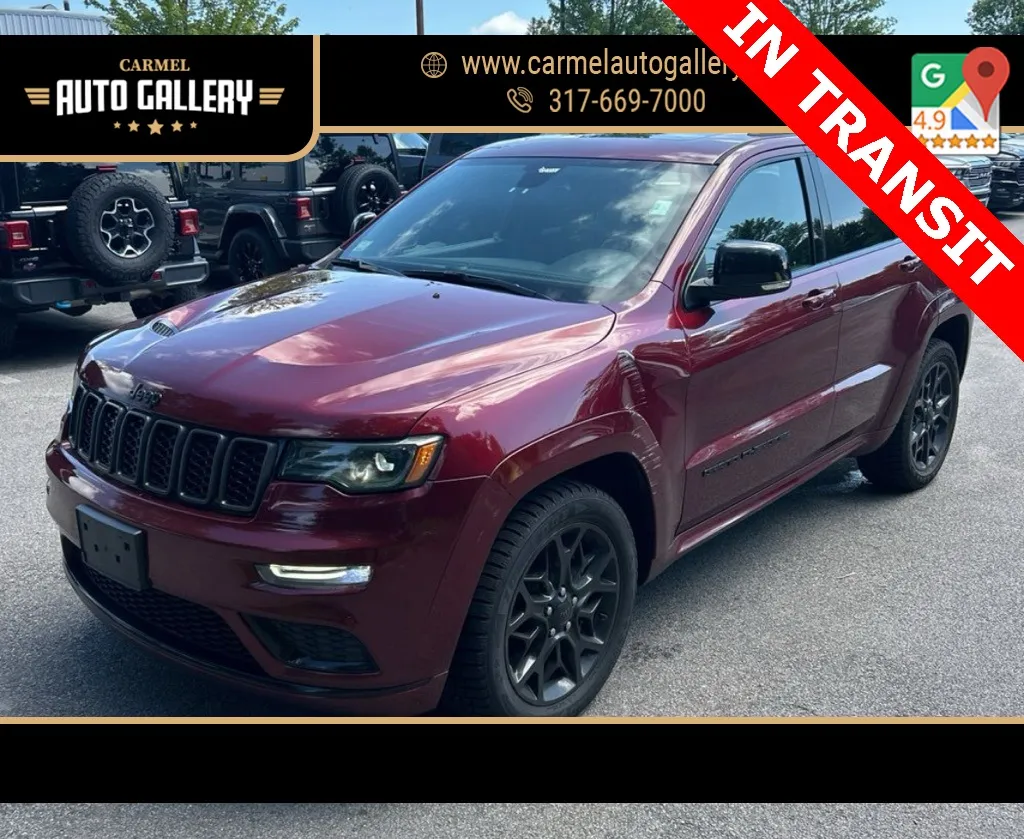 Red 2021 Jeep Grand Cherokee Limited X for sale in Carmel, IN