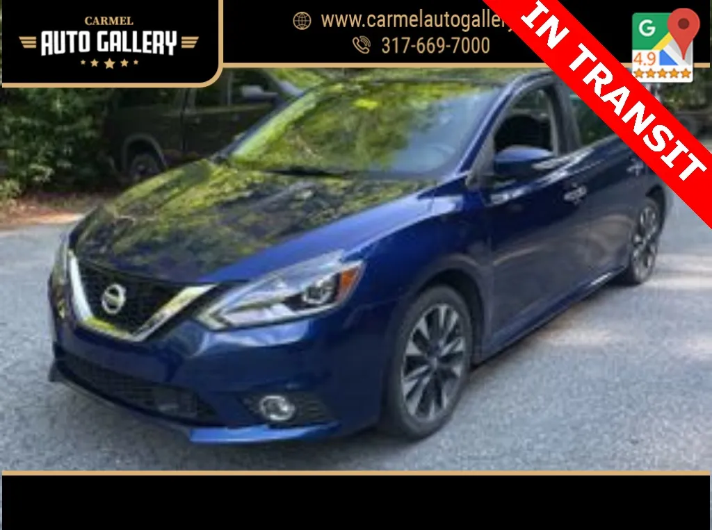 Blue 2018 Nissan Sentra SR for sale in Carmel, IN