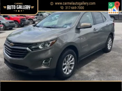 Gray 2018 Chevrolet Equinox LT for sale in Carmel, IN