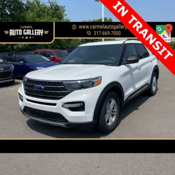 White 2020 Ford Explorer XLT for sale in Carmel, IN
