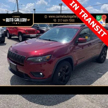 Red 2019 Jeep Cherokee Altitude for sale in Carmel, IN