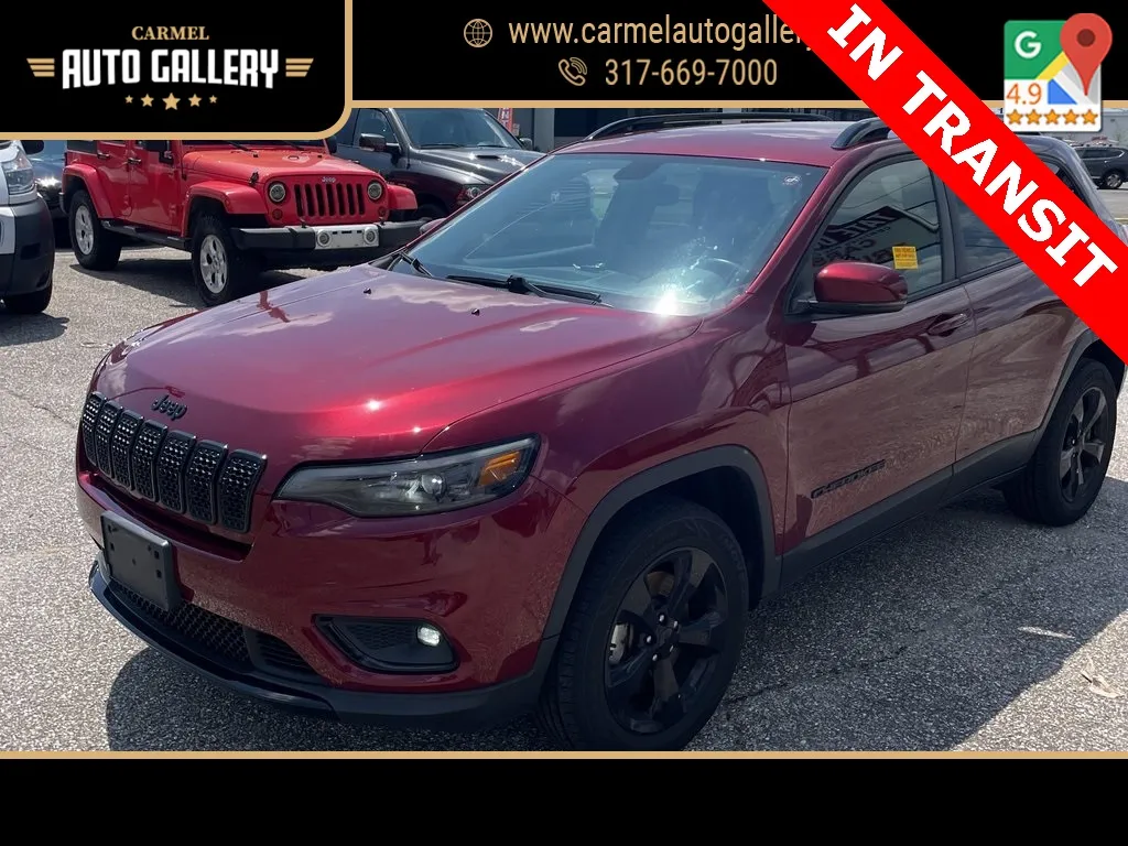 Red 2019 Jeep Cherokee Latitude Plus for sale in Carmel, IN