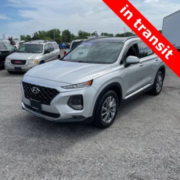 Silver 2019 Hyundai Santa Fe Limited for sale in Carmel, IN