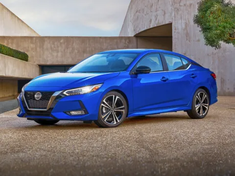 Black 2020 Nissan Sentra SV for sale in Carmel, IN