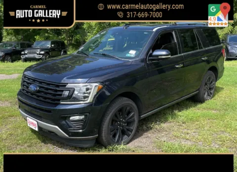 Blue 2021 Ford Expedition Limited for sale in Carmel, IN