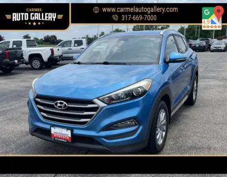Blue 2017 Hyundai Tucson SE Plus for sale in Carmel, IN