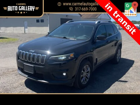 Black 2019 Jeep Cherokee Latitude Plus for sale in Carmel, IN