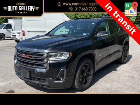 Black 2021 GMC Acadia AT4 for sale in Carmel, IN
