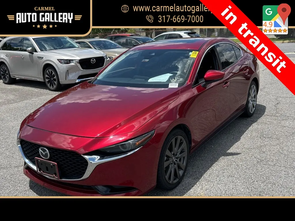 Red 2021 Mazda Mazda3 Premium for sale in Carmel, IN