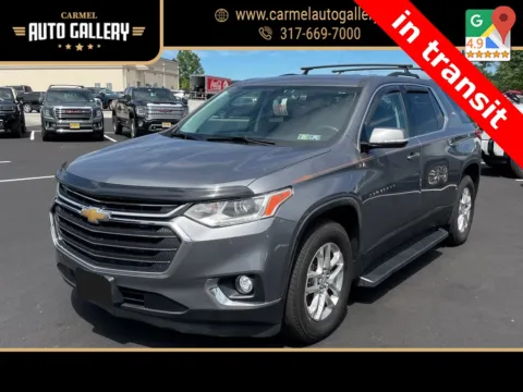 Gray 2018 Chevrolet Traverse LT for sale in Carmel, IN