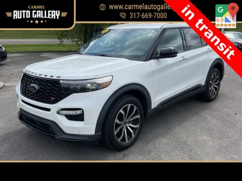 White 2020 Ford Explorer ST for sale in Carmel, IN