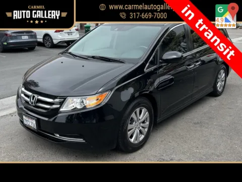 Black 2017 Honda Odyssey EX-L for sale in Carmel, IN
