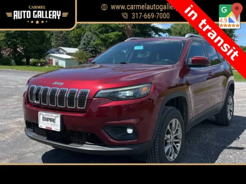 Red 2021 Jeep Cherokee Latitude Lux for sale in Carmel, IN