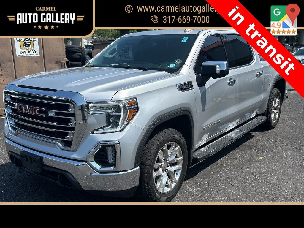 Silver 2021 GMC Sierra 1500 SLT for sale in Carmel, IN