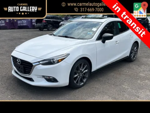 White 2018 Mazda Mazda3 Grand Touring for sale in Carmel, IN