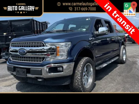 Blue 2018 Ford F-150 Lariat for sale in Carmel, IN