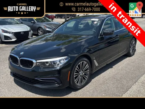 Black 2019 BMW 5 Series 530e xDrive iPerformance for sale in Carmel, IN