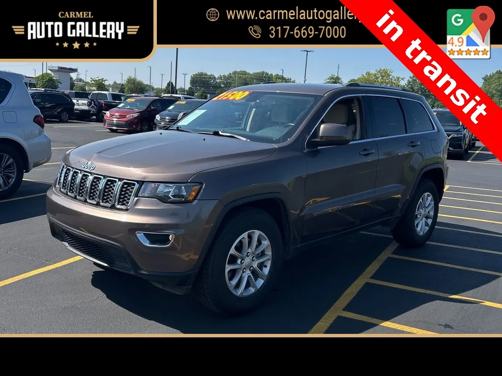 Brown 2021 Jeep Grand Cherokee Laredo E for sale in Carmel, IN