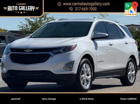 White 2020 Chevrolet Equinox LT for sale in Carmel, IN