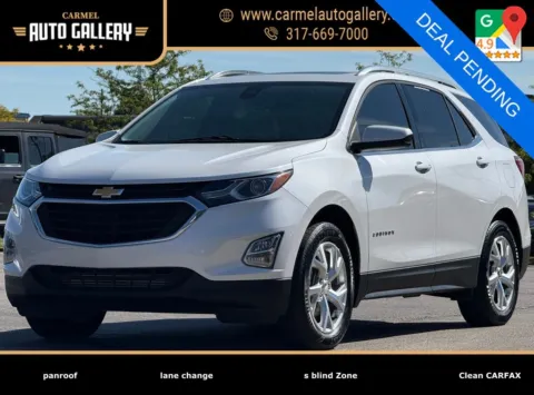 White 2020 Chevrolet Equinox LT for sale in Carmel, IN