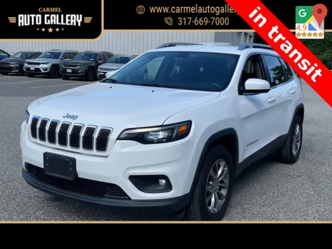 White 2019 Jeep Cherokee Latitude Plus for sale in Carmel, IN