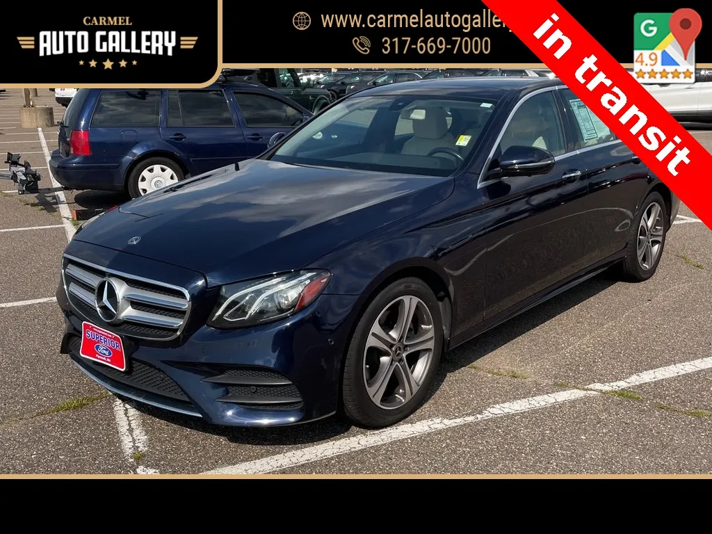 Blue 2019 Mercedes-Benz E-Class E 300 for sale in Carmel, IN