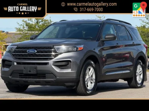 Gray 2021 Ford Explorer XLT for sale in Carmel, IN