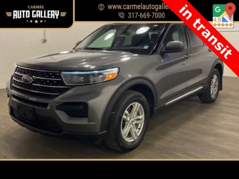 Gray 2021 Ford Explorer XLT for sale in Carmel, IN