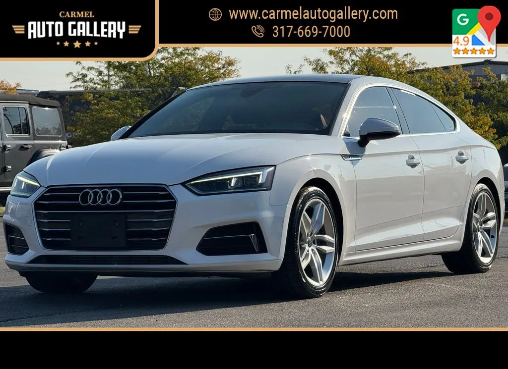White 2019 Audi A5 Sportback Premium for sale in Carmel, IN