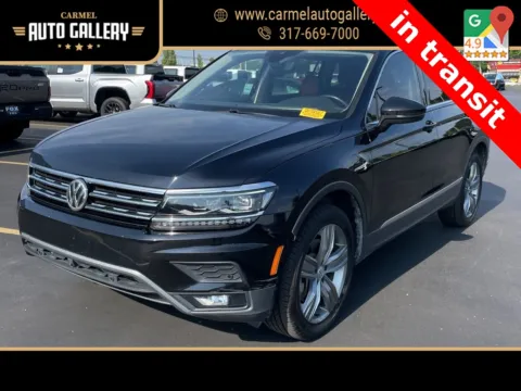 Black 2019 Volkswagen Tiguan 2.0T SEL Premium for sale in Carmel, IN