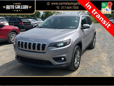 Silver 2019 Jeep Cherokee Latitude Plus for sale in Carmel, IN
