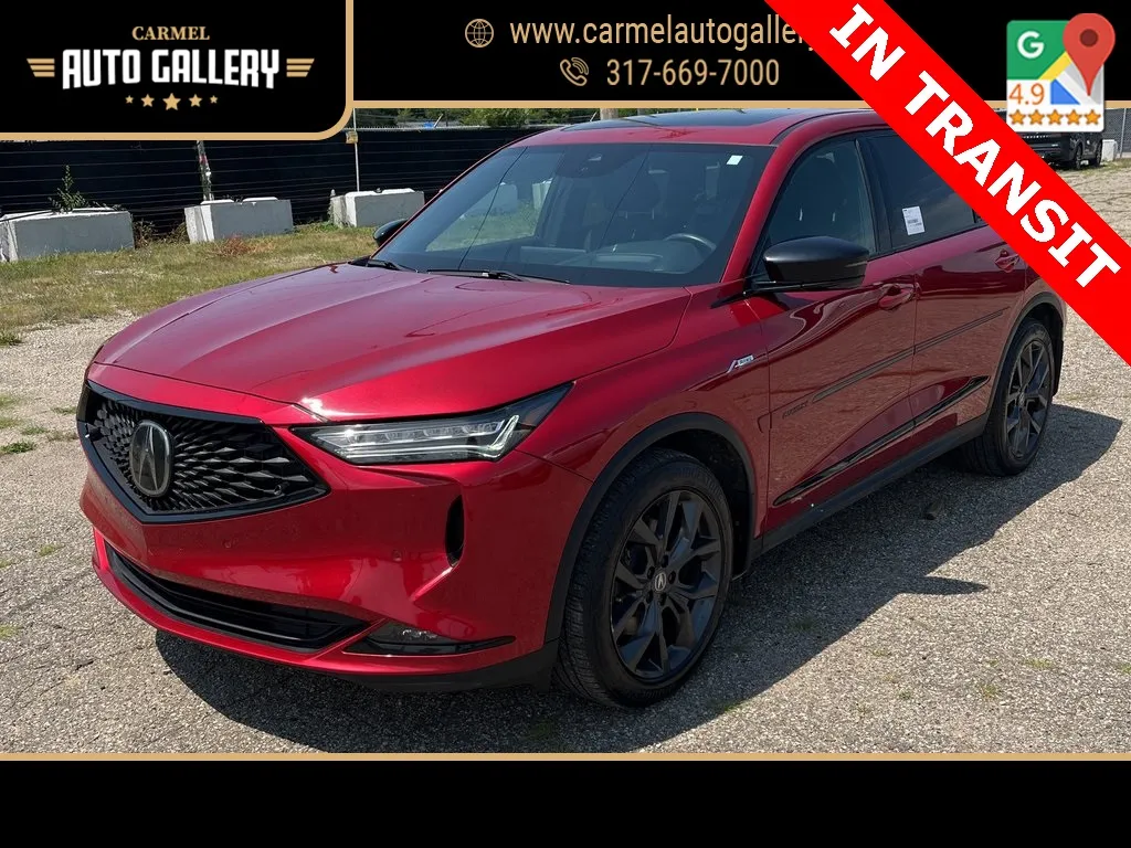 Red 2022 Acura MDX A-Spec for sale in Carmel, IN