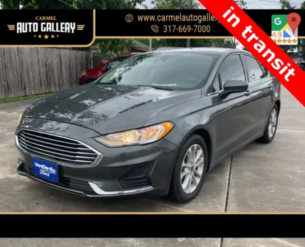 Gray 2020 Ford Fusion SE for sale in Carmel, IN